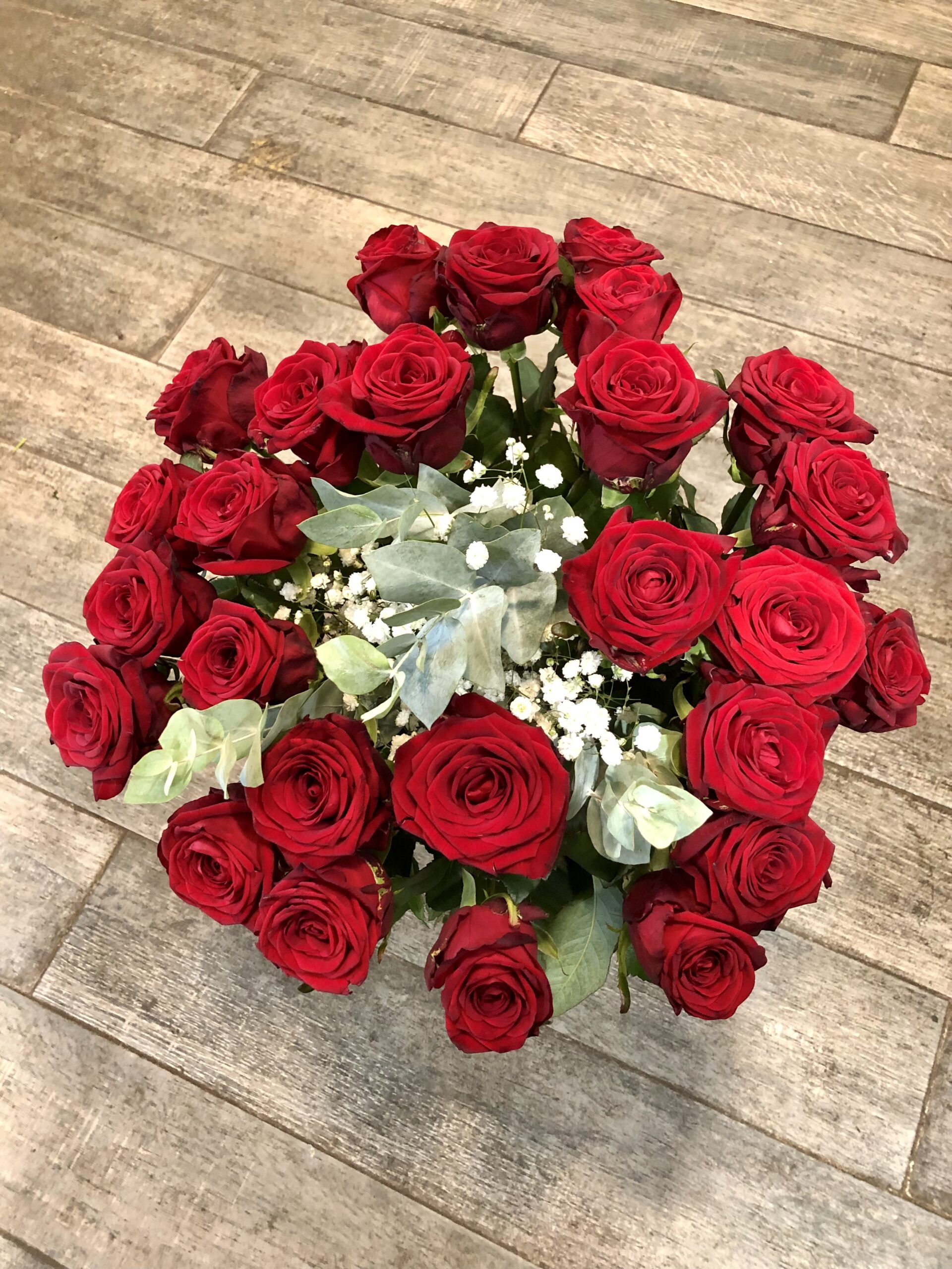 Bouquet rose rouge